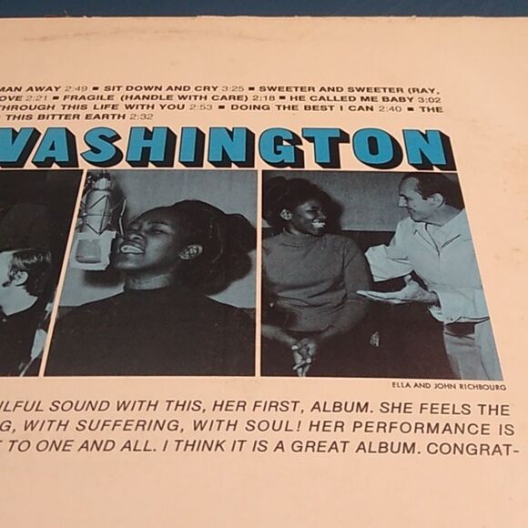 Ella Washington Vinyl Record - Picture 6 of 10
